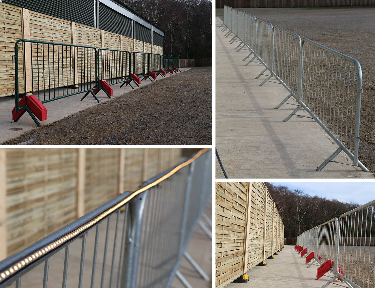 crowd control fencing for event hire